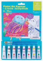 Kit de Pintura Sobre Tela Tookyland Paint On Canvas - LT101A (12 Peças)