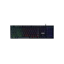 Teclado Satellite AK-881 Rainbow Glow PT Black