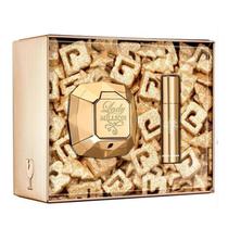 Kit Perfume Paco Rabanne Lady Million Feminino Edp 80ML+BL+Lata