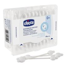 Chicco Cosmetica Cotonetes de Seguridad 60 PCS Detalles En El Producto 0M+ s/C