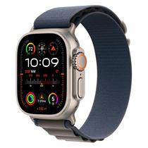 Apple Watch Ultra 2 MREQ3LW/A Celular + GPS Caixa Titanio 49MM - Loop Alpine Azul M/L