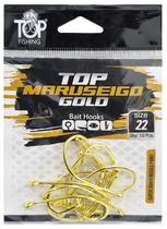 Anzol Top Fishing Maruseigo Gold 22 com 10 PCS