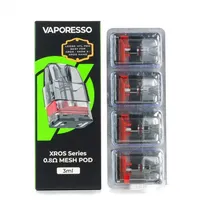 Cartucho de Substituicao Vaporesso Xros Pod Mesh 0.8 Ohm 4PCS