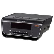 Radio Relogio Continental 7928 - AM/FM - Bivolt - Preto