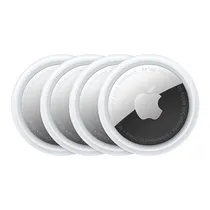 Apple Localizador Airtag MX542LL/A A2187 Bluetooth, Branco/Prata (4-Pack)