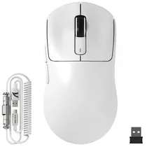 Mouse Gamer Attack Shark X3MAX Sem Fio - Branco