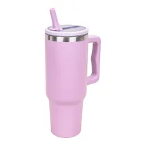 Copo Térmico com Alça 1 Litro - Lilás Pastel
