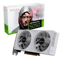 Placa de Vídeo RTX5050 8GB Galax 1-Click Oc White GDDR6 55NSL8MHCZBS