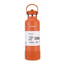 Garrafa Térmica Terrano - 750ML - com Bico + 2 Canudos - Terracota