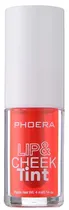 Batom Liquido Phoera Lip & Cheek Tint 601 Founder - 4ML