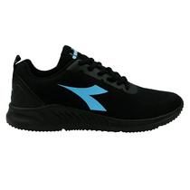 Calzado Fem. Running Vesta Black/Aqua