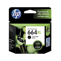 Cartucho de Tinta HP 664XL F6V31AL - Preto