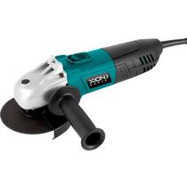 Esmerilhadeira Angular Xion XI-TOOLAG81 / 800W / 11000 RPM / 220V - Preto/ Turquesa