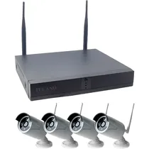 Tucano CCTV TC-WF04 Kit 4 Camara 4CH FHD