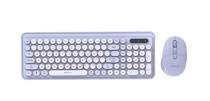 Teclado/Mouse Wir FTX FTXGK02 Portugues Lila Dual-