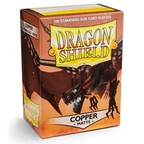 Dragon Shield Sleeves Standard-Matte Copper (100CT.) 1016