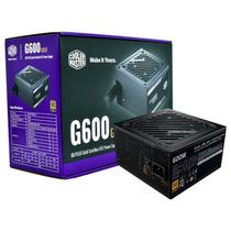 Fonte 600W Cooler Master G600 Gold 80+ /Iva