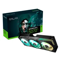 Placa de Vídeo RTX5070TI 16GB Galax Hof Gaming Black GDDR7 57IZN6MDCXHS