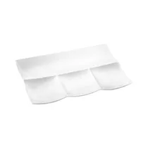 Bandeja de Porcelana Wilmax WL-992598/A 30 X 20 CM Blanco