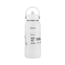 Botella Termica Terrano Bota + Pico 950ML Blanco