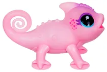 Mascote Camaleão Luz Brilhante