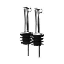 Set de Tapones para Vino Luxor LX-608726D Negro - Plata 2 Piezas