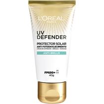 Protetor Solar Facial L'Oreal Paris Uv Defender Anti-Brillo SPF 50+ 40 G