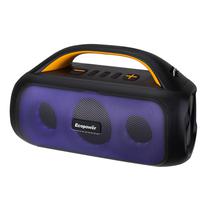 Speaker Ecopower EP-S105 - USB/SD/Aux - Bluetooth - 60W - A Prova D'Agua - Preto