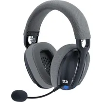 Fone Redragon Skuld Pro H878BG LED s/fio USB Gray/Preto