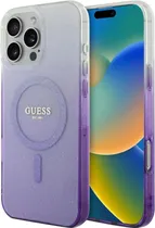 Capa Guess para iPhone 16 Pro Max GUHMP16XHGRCELU - Gradient Purple