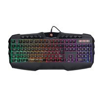 Teclado Gamer Mecanico Elg TGHMPF Pulse Fire - com Fio - Ingles - RGB - A Prova de Respingos - Preto