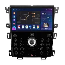 Moldura I-Kit 9* Ford Edge 2017+ High (Canbus)