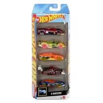 Hot Wheels HW Flames 5 Pack X-Raycers JBJ74
