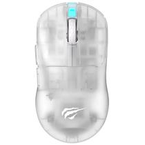 Mouse Gamer Havit Gamenote MS970WB Wireless - Branco Transparente