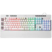 Teclado Gaming Mecânico Redragon Shiva K512W-RGB-1 Inglês USB com Backlight RGB - Branco