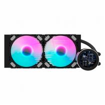 Cooler Water Aigo Darkfalsh DN240S Nebula Black c/ Display 2.1