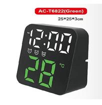 Reloj Digital AC-T6822 Green 25X25X3 CM