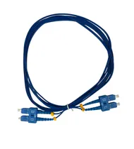 F. Patch Cord SC-Upc SC-Upc Single Mode Duplex 2.0MM 3M Azul