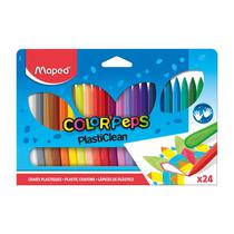 Maped Crayola Plasticlean Color Peps 24 Colores Triangular