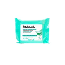 Lenço Facial Removedor de Maquiagem Babaria 25 Unidades