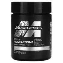 Muscletech Platinum 100% Caffeine 220 MG 125 Cápsulas