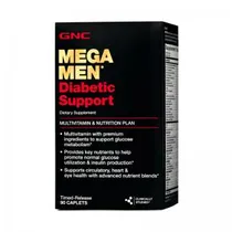 Suporte Diabético GNC Mega Men Diabetic Support 90 Cápsulas
