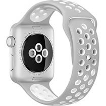 Pulseira de Silicone 4LIFE Nike para Apple Watch Caixa de 42/44/45 MM - Cinza