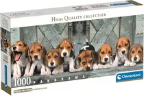 Quebra-Cabeça Beagles High Quality Collection Clementoni - 39869 (1000 Pçs)