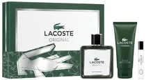 Kit Perfume Lacoste Original Edp 100ML+7.5ML + Shower Gel 100ML - Masculino