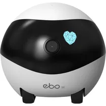 Robô Inteligente de Monitoramento Enabot Ebo Se - Branco/Preto