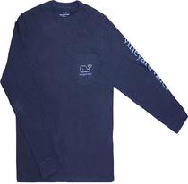 Outlet Camiseta Manga Longa Vineyard Vines 1V019930 Masculina - Navy