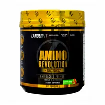 Aminoácido Amino Revolution Landerfit +Electrolytes 480G Raspberry Lemonade