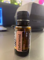 Doterra Óleo Essencial Oleos Essencial Cedarwood 15ML Vidrio Marron