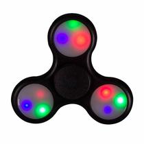 Spinner Fidget Anti Stress LED Love Choome Preto